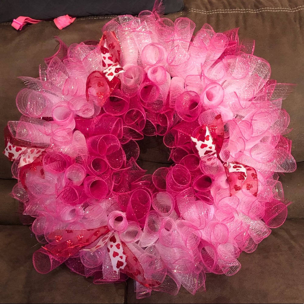 Valentine’s Day wreath